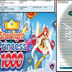 KISARAN4D JACKPOT PRAGMATIC Gaming ”Starlight Princess 1000” ‏Rp 6,000,000,- LUNAS
