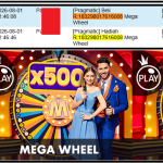 KISARANTOTO JACKPOT PRAGMATIC Gaming ”Mega Wheel” ‌‌‌‌‌‌‌‏Rp 7,000,000,- LUNAS